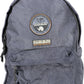 Blue Polyester Men Backpack