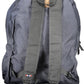 Blue Polyester Men Backpack