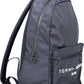 Blue Polyester Men Backpack