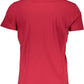 Red Cotton Men T-Shirt