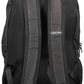 Black Polyester Men Backpack