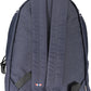 Blue Polyester Men Backpack