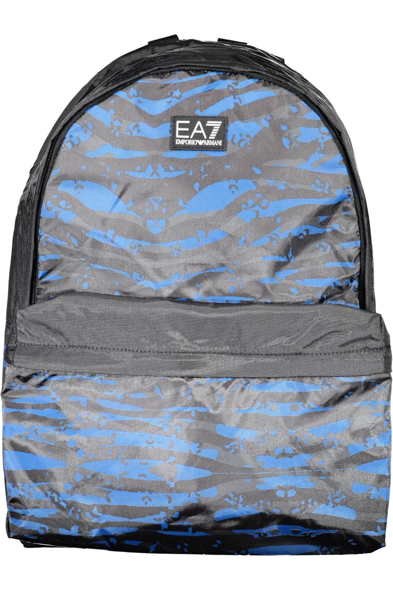 Blue Polyamide Men Backpack