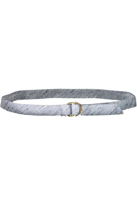 Blue Cotton Men Belt