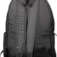 Black Polyester Men Backpack