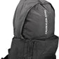 Black Polyester Men Backpack