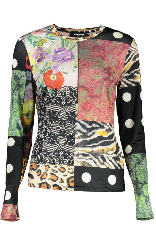 Black Elastane Women Sweater
