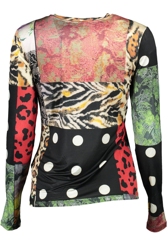 Black Elastane Women Sweater