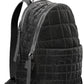 Black Polyurethane Women Backpack