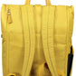 Yellow Nylon Men Backpack