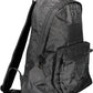 Black Polyester Men Backpack