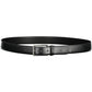 Black Leather Men Belt