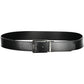 Black Leather Men Belt