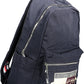 Blue Polyester Men Backpack