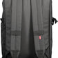 Black Polyester Men Backpack