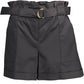 Black Cotton Women Pant