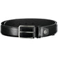 Black Leather Men Belt