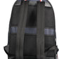 Blue Polyester Men Backpack
