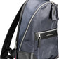 Blue Polyester Men Backpack