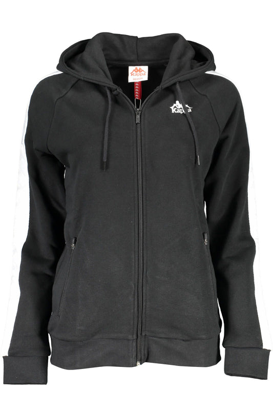 Black Cotton Women Sweater