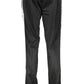 Black Polyester Women Pant