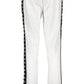 White Polyester Women Pant
