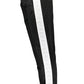 Black Polyester Men Sports Trouser