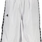 White Polyester Men Short