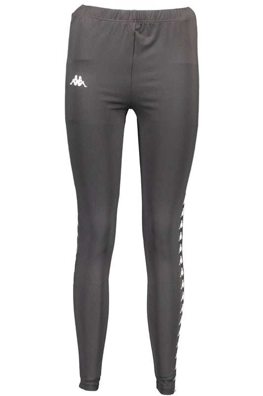 Black Polyester Women Legging