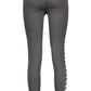 Black Polyester Women Legging