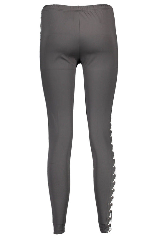 Black Polyester Women Legging
