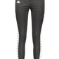 Black Polyester Women Legging