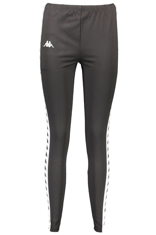 Black Polyester Women Legging
