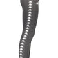 Black Polyester Women Legging