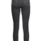 Black Cotton Women Jeans