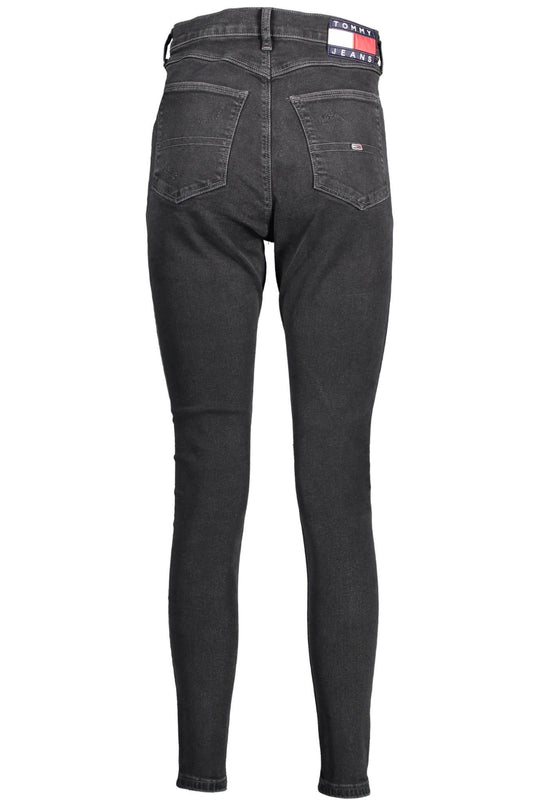 Black Cotton Women Jeans