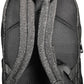 Black Polyester Men Backpack