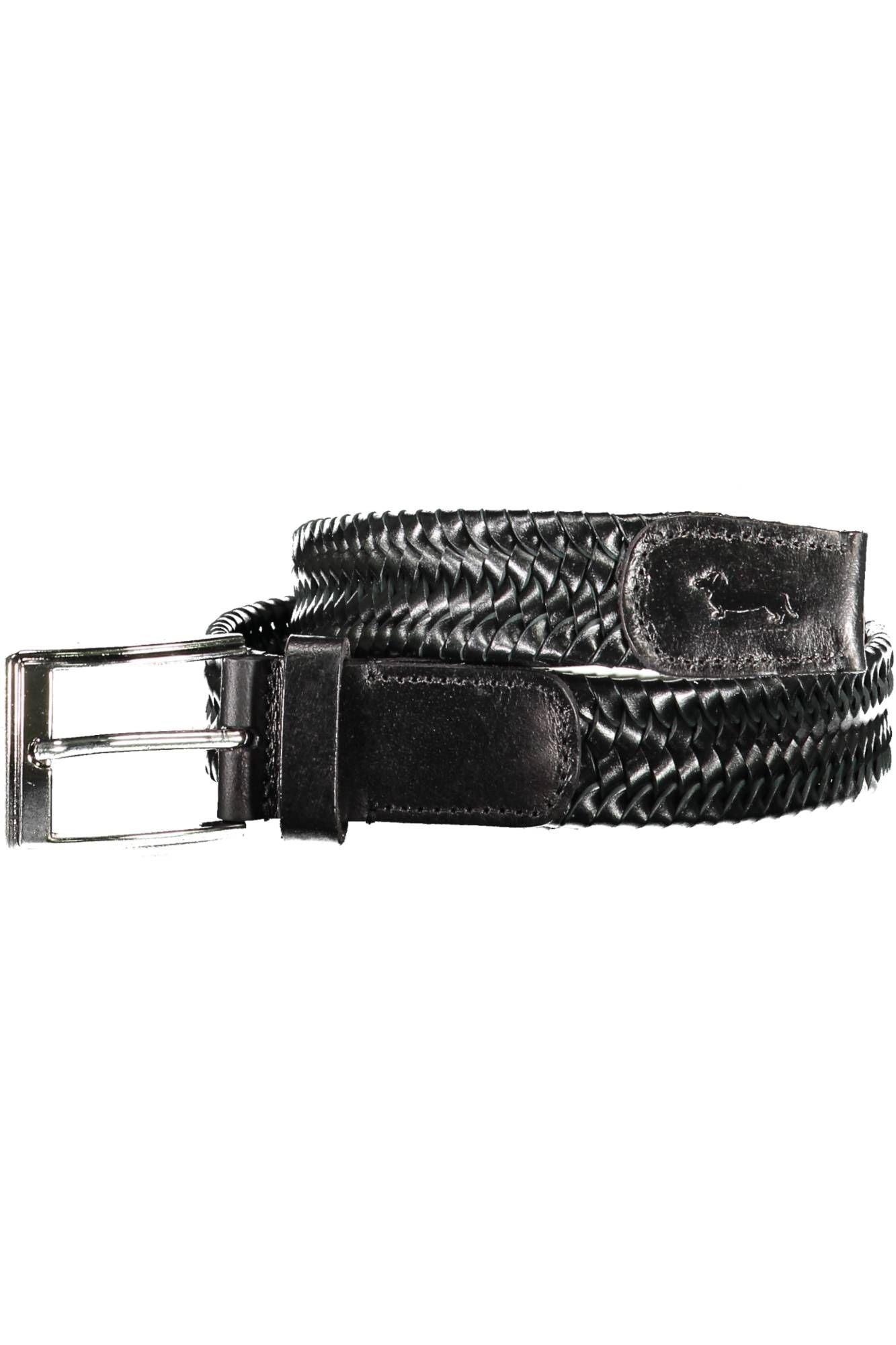 Black Leather Men Belt