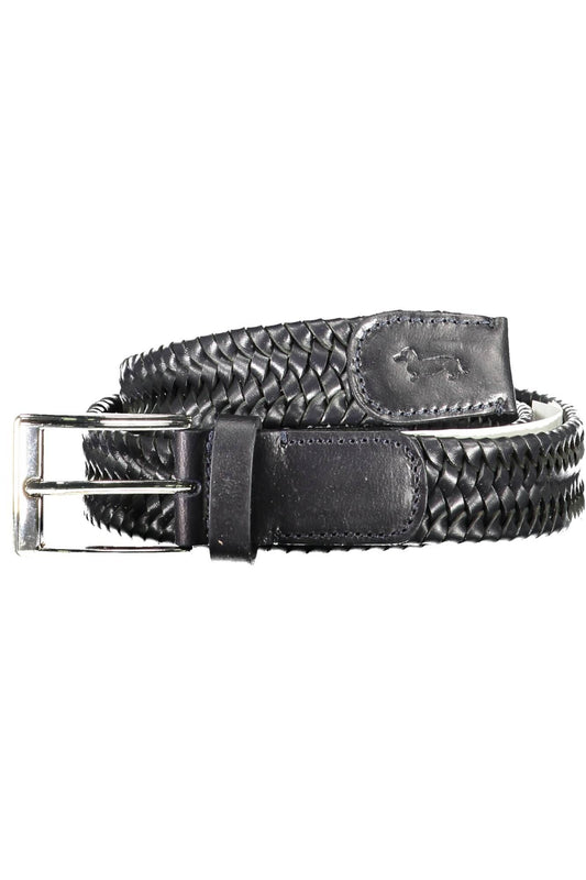 Black Leather Men Belt