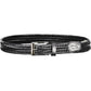 Black Leather Men Belt