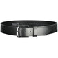 Black Leather Men Belt