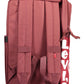 Purple Polyester Men Backpack
