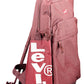 Purple Polyester Men Backpack