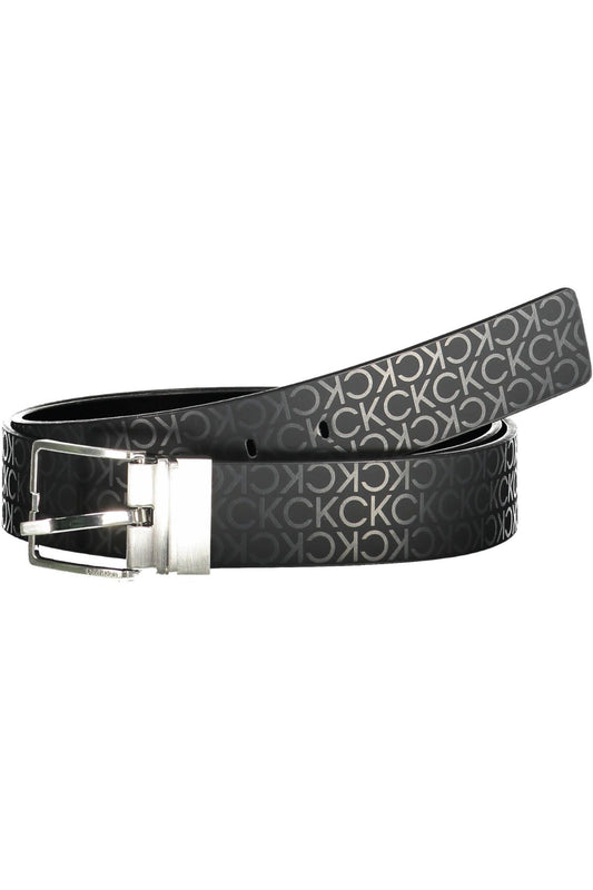 Black Polyethylene Men Belt