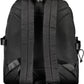 Black Nylon Men Backpack