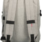 Gray Polyester Men Backpack