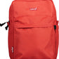 Red Polyester Mens Backpack