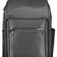 Black Polyester Men Backpack