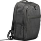 Black Polyester Men Backpack