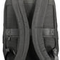 Black Polyester Men Backpack